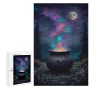 Puzzle Difficile Per Adulti 1000 PCS Magical Cauldron Under The Moonlight Puzzle Per Adulti Gioco Rompicapo Regalo Di Compleanno Regalo Di Compleanno, Regali, 1000 PCS