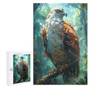 Puzzle Difficile Per Adulti 1000 PCS Tropical Rain Forest Eagle Puzzle Per Adulti Giochi Divertenti Decorazione Per La Casa Sfida Educativa 1000 PCS