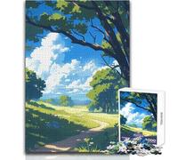 Puzzle difficile per adulti 1000 pezzi Anime Natura meravigliosa Rilassante Tempo tranquillo Divertimento Precisione rigorosa Giocattolo da gioco standard Dimensioni 38x52cm