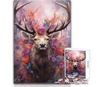 Puzzle difficile per adulti 1000 pezzi Elk The Royal Beaute Rilassante momento di tranquillità Divertimento Rigorosa precisione Giocattolo da gioco standard Dimensioni 50x75cm