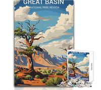 Puzzle difficile per adulti 1000 pezzi Great Basin National Park Family Fun & Game Night Modello di assemblaggio Giocattoli antistress Dimensioni 38x26cm