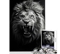 Puzzle difficile per adulti 1000 pezzi Il nobile leone giocattolo decorazione da parete regalo di compleanno per gioco educativo Ogni pezzo è unico - Dimensioni 38x52cm