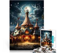 Puzzle difficile per adulti 1000 pezzi Meraviglioso circo Fatto di cartone per età pari o superiore a 14 anni gioco educativo di apprendimento Migliorare l'amore tra le coppie misurare:26x38cm