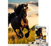 Puzzle difficile per adulti 1000 pezzi purosangue bellezza decorazione per la casa giocattoli regalo divertente gioco per famiglie ogni pezzo è unico - dimensioni 38x52cm