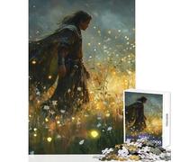 Puzzle difficile per adulti 1000 pezzi Solitudine dell'uomo Giocattolo Decorazione da parete Opera d'arte Regalo Gioco pratico Collezione di artisti Belle arti Dimensioni 50x75cm