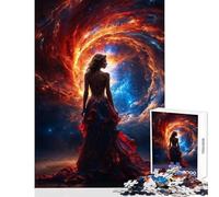 Puzzle difficile per adulti 1000 pezzi Supernova Donna enigmatica Giocattoli antistress Regalo divertente Giochi educativi Sfida educativa Dimensioni 50x75cm