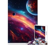 Puzzle difficile per adulti 1000 pezzi viola spazio profondo decorazione per la casa giocattoli regalo divertente gioco per famiglie ogni pezzo è unico - dimensioni 38x52cm