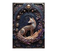 Puzzle Difficile Per Adulti 1000pcs(38x26cm) Mythical Red Fox Art Deco Puzzle Per Adulti Gioco Pratico Decorazione Perfetta Ottimo Regalo Per I Giocatori 1000pcs(38x26cm)