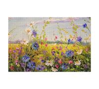 Puzzle Difficile Per Adulti 1000pcs(75x50cm) He Field of Flowers Puzzle Per Adulti, Rompicapo, Gioco, Decorazione Per La Casa, Sfida Educativa 1000pcs(75x50cm)