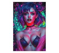 Puzzle Difficile Per Adulti 1000pcs(75x50cm) Neon Muse Puzzle Per Adulti, Rompicapo, Gioco, Decorazione Per La Casa, Sfida Educativa 1000pcs(75x50cm)