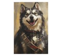 Puzzle Difficile Per Adulti 1000pcs(75x50cm) Smiling Husky in Armor Puzzle Per Adulti Giocattoli Antistress Regalo Di Compleanno Regali Per Amici E Familiari 1000pcs(75x50cm)