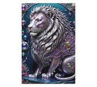 Puzzle Difficile Per Adulti 1000pcs(75x50cm) Steampunk Metal Lion Puzzle Per Adulti Gioco Pratico Decorazione Perfetta Ottimo Regalo Per I Giocatori 1000pcs(75x50cm)