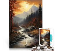 Puzzle difficile per adulti 2000 pezzi Paesaggio autunnale Fatto di carta,Adatto a partire dai 14 anni Gioco intellettuale regalo di compleanno。misurare:70x100cm/27.5x39.3pollice