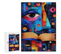 Puzzle Difficile Per Adulti 300 PCS Expressionist Geometry Knowledge - Vibrant Puzzle Per Adulti Gioco Rompicapo Regalo Di Compleanno Regalo Di Compleanno, Regali, 300 PCS
