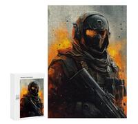 Puzzle Difficile Per Adulti 300 PCS Future Soldier Armor Puzzle Per Adolescenti Ma Divertenti E Umoristici, Impegnativi Da Completare, Regali Antistress 300 PCS