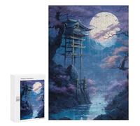 Puzzle Difficile per Adulti 300 PCS Magic Forest Puzzle per Adulti Giochi Di Rilassamento Sfida Difficile Sfidante Completare 300 PCS