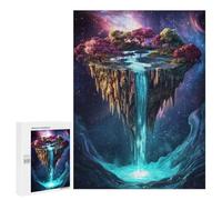 Puzzle Difficile Per Adulti 500 PCS Floating Island Waterfall Puzzle Per Adulti Giochi Divertenti Decorazione Per La Casa Sfida Educativa 500 PCS