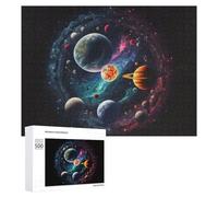 Puzzle Difficile Per Adulti 500 PCS Galactic Dreams A Cosmic Journey Puzzle Per Adulti Giochi Divertenti Decorazione Per La Casa Sfida Educativa 500 PCS