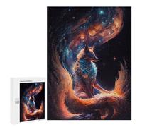 Puzzle Difficile Per Adulti 500 PCS Kurama, A Nine Tailed Fox Puzzle Per Adulti Giochi Divertenti Decorazione Per La Casa Sfida Educativa 500 PCS