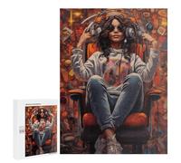 Puzzle Difficile Per Adulti 500 PCS Virtual Reality Escape Puzzle Per Adulti Giochi Divertenti Decorazione Per La Casa Sfida Educativa 500 PCS