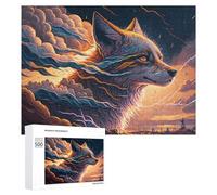 Puzzle Difficile Per Adulti 500 PCS Wild Wolf Spirit Art Puzzle Per Adulti Giochi Divertenti Decorazione Per La Casa Sfida Educativa 500 PCS