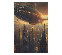 Puzzle Difficile Per Adulti 75x50cm/1000pcs Urban Airship Puzzle Gioco Per Famiglie Regalo Di Compleanno Ottimo Regalo Per I Giocatori 75x50cm/1000pcs