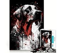 Puzzle difficile per adulti con immagine di Rhodesian Ridgeback, 1000 pezzi, sfida mentale, svago rilassante, taglio preciso, regalo memorabile (38x52cm)