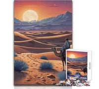 Puzzle difficile per adulti Cosmic Twilight Journey da 1000 pezzi, gioco educativo per stimolare la mente, valore sentimentale, dimensioni 38x26cm
