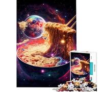 Puzzle difficile per adulti da 1000 pezzi a tema ramen cibo giapponese attività divertenti da fare a casa sfida impegnativa giocattolo decorativo da parete per maggiori di 14 anni (38x26cm)