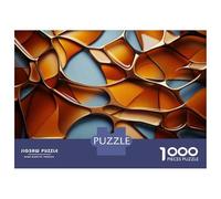Puzzle Difficile Per Adulti Da 1000 Pezzi Abstract 3D Shapes Puzzle Per Adulti Giocattolo Decorazione Da Parete Antistress Regalo Di Compleanno, Regali, 38x26cm/1000pcs