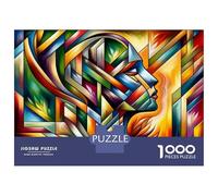 Puzzle Difficile Per Adulti Da 1000 Pezzi Abstract Art Painting-20 Puzzle Per Adulti Giocattolo Decorazione Da Parete Antistress Regalo Di Compleanno, Regali, 70x50cm/1000pcs