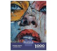 Puzzle Difficile Per Adulti Da 1000 Pezzi Abstract Graffiti Wall Art Print Puzzle Giocattolo Decorazione Da Parete Analisi E Logica Regali Per Amici E Familiari 38x26cm/1000pcs