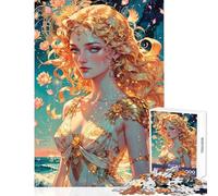 Puzzle difficile per adulti da 1000 pezzi Afrodite︰ Dea dell'amore e della bellezza Gioco rilassante Decorazione perfetta per la casa Giocattolo Collezione d'artista Belle arti (38x26cm)