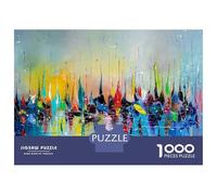 Puzzle Difficile Per Adulti Da 1000 Pezzi Before Regatta Puzzle Giocattolo Decorazione Da Parete Analisi E Logica Regali Per Amici E Familiari 38x26cm/1000pcs
