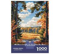 Puzzle Difficile Per Adulti Da 1000 Pezzi Belovezhskaya Pushcha, Belarus Landscape Art Puzzle Per Adulti Gioco Pratico Difficile Regalo Di Compleanno, Regali, 52x38cm/1000pcs