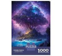 Puzzle Difficile Per Adulti Da 1000 Pezzi Big Tree on The Island Puzzle Antistress, Divertente E Umoristico, Sfida Educativa 52x38cm/1000pcs