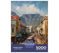 Puzzle Difficile Per Adulti Da 1000 Pezzi Cape Town South Africa Puzzle Per Adolescenti Giochi Divertenti Regali Per Donne Sfida Da Completare 52x38cm/1000pcs
