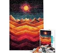 Puzzle difficile per adulti da 1000 pezzi con geometria stellare Gioco rilassante per adulti stimola la memoria e rappresenta una sfida da completare (dimensioni 38x52cm)