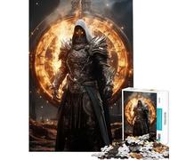 Puzzle difficile per adulti da 1000 pezzi con la Morte e il Tristo Mietitore gioco educativo giocattolo educativo regalo divertente per donne (dimensioni 50x75cm)