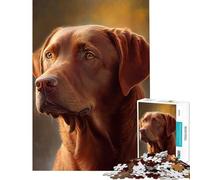 Puzzle difficile per adulti da 1000 pezzi con soggetto Chesapeake Bay Retriever Attività divertenti da fare in casa giochi per famiglie adatto a partire dai 14 anni (38x52cm)