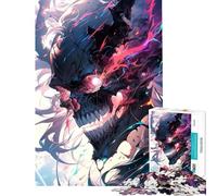 Puzzle difficile per adulti da 1000 pezzi con teschio e tema morte oscura Attività divertenti da fare in casa con la famiglia Giochi divertenti adatti a partire dai 14 anni (38x26cm)