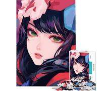 Puzzle difficile per adulti da 1000 pezzi con una graziosa principessa gioco rompicapo stimolante regalo di compleanno decorazione da parete (dimensioni 38x52cm)