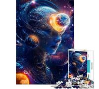 Puzzle difficile per adulti da 1000 pezzi creatore di mondi ideale per compleanni e Natale Decorazione perfetta gioco educativo adatto a partire dai 14 anni (50x75cm)