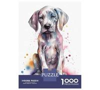Puzzle Difficile Per Adulti Da 1000 Pezzi Cute Baby Great Dane Puppy Puzzle Antistress Giocattoli Analisi E Logica Regalo Di Compleanno, Regali, 70x50cm/1000pcs