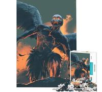 Puzzle difficile per adulti da 1000 pezzi "Dei dell'Inferno" giocattolo educativo rilassante regalo didattico per compleanni (dimensioni 38x26cm)