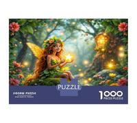 Puzzle Difficile Per Adulti Da 1000 Pezzi Enchanted Forest Fairy Garden Puzzle Per Adulti Giocattolo Decorazione Da Parete Antistress Regalo Di Compleanno, Regali, 70x50cm/1000pcs