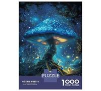 Puzzle Difficile Per Adulti Da 1000 Pezzi Enchanted Mushroom Glow Puzzle Per Adulti Giochi Rilassanti Migliora La Memoria Sfida Educativa 52x38cm/1000pcs