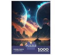 Puzzle Difficile Per Adulti Da 1000 Pezzi Galactic Space Exploration Puzzle Antistress, Divertente E Umoristico, Sfida Educativa 38x26cm/1000pcs