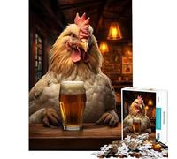 Puzzle difficile per adulti da 1000 pezzi gioco rompicapo Feathered Cheers giocattolo stimolante regalo di compleanno decorazione da parete (dimensioni 50x75cm)