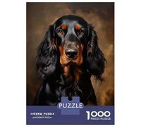 Puzzle Difficile Per Adulti Da 1000 Pezzi Gordon Setter Dog Puzzle Antistress Giocattoli Analisi E Logica Regalo Di Compleanno, Regali, 38x26cm/1000pcs